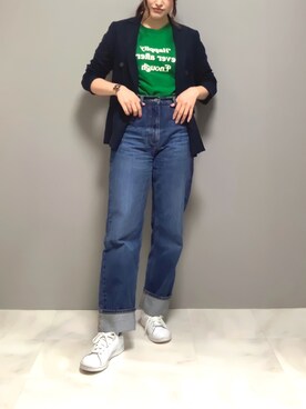 𝐲𝐮_𝐦𝐢𝐧さん(レディース・162cm)の秋コーディネート