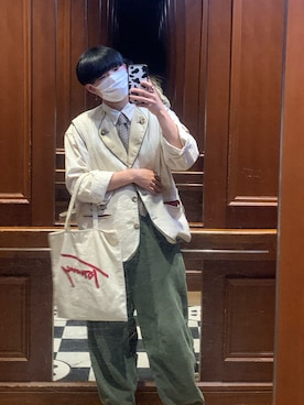 「TOMMY（トミー）のアイテム」を使った、ysgsidvdhさん（メンズ・167cm）の夏コーディネート
