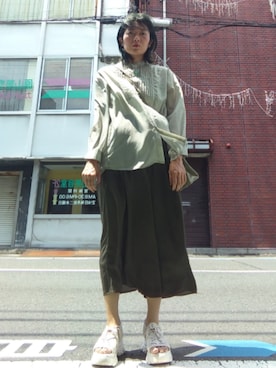 「アイテム（キャミソール）」を使った、🤕さん（レディース・164cm・30代）の夏コーディネート