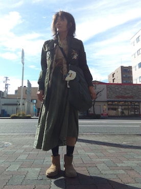 「FOREVER 21（フォーエバー トゥエンティーワン）のアイテム」を使った、🤕さん（レディース・164cm）の春コーディネート