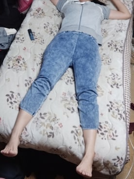 「家着」｜🤕さん（レディース・164cm）の春コーディネート