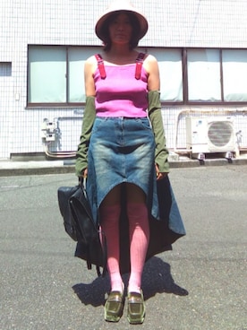 「FOREVER 21（フォーエバー トゥエンティーワン）のアイテム」を使った、🤕さん（レディース・164cm）の春コーディネート