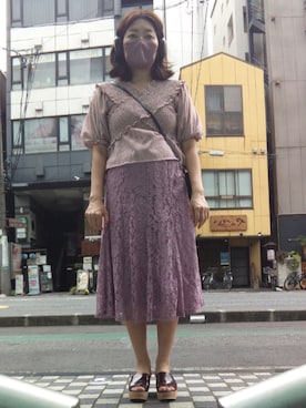 「RiiiKa（リーカ）のアイテム」を使った、🤕さん（レディース・164cm）の秋コーディネート