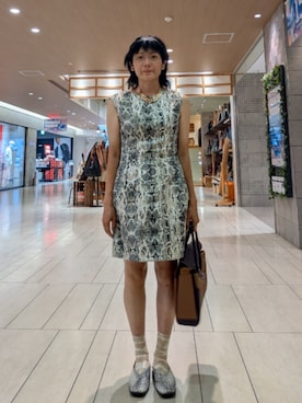 「3coins（3coins）のアイテム」を使った、堀井可奈さん（レディース・164cm）の夏コーディネート
