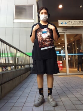 「アイテム（ソックス/靴下）」を使った、🤕さん（レディース・164cm・30代）の秋コーディネート