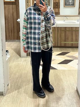 「Dr. Martens（ドクターマーチン）のDr.Martens  CHELSEA BOOT（ブーツ）」を使った、mioさん（レディース・167cm）の秋コーディネート