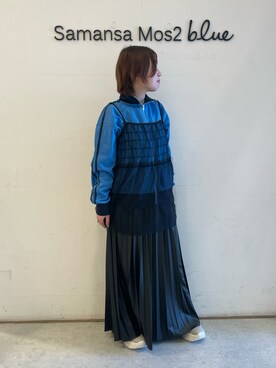 「ehka sopo（エヘカソポ）のアイテム（ノーカラージャケット）」を使った、オオツカさん（レディース・149cm）の春コーディネート