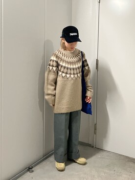 KANOKOさん（レディース・147cm）の冬コーディネート