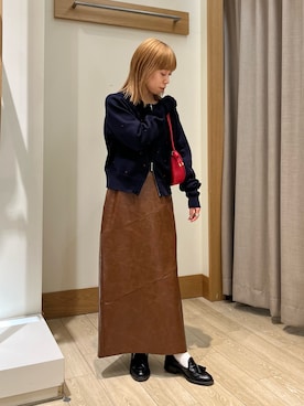 KANOKOさん（レディース・147cm）の冬コーディネート