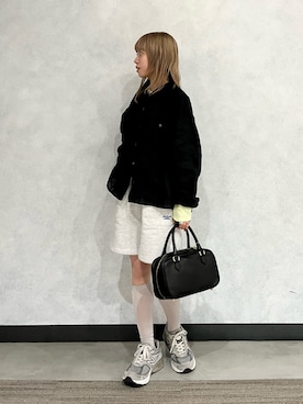 「JACK PURCELL（ジャックパーセル）のアイテム」を使った、KANOKOさん（レディース・147cm）の春コーディネート