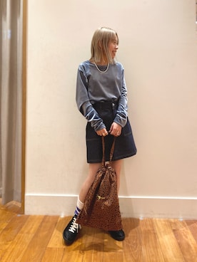 KANOKOさん（レディース・147cm）の冬コーディネート