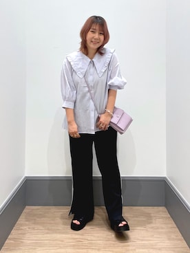 「パステル映える春」｜よこさんさん（レディース・153cm）の春コーディネート