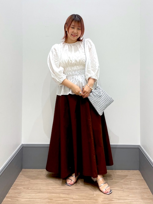 LOWRYS FARM ���ہ[�Ɣ��̗t�悱���񂳂�̃V���c/�u���E�X�u�{�����[���X���[�u�V���[�����O�u���E�X�@192029�iLOWRYS FARM�b���[���[�Y�t�@�[���j�v���g�����R�[�f�B�l�[�g