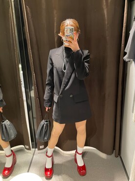 「LILIDIA（リリディア）のアイテム」を使った、AsuKaさん（レディース・158cm）の冬コーディネート