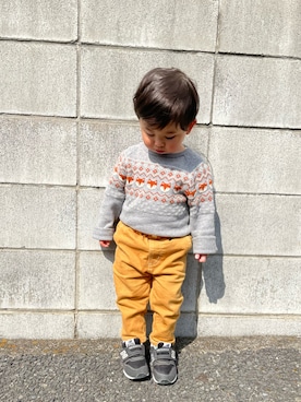 Kiimanさん（キッズ・80cm）の春コーディネート