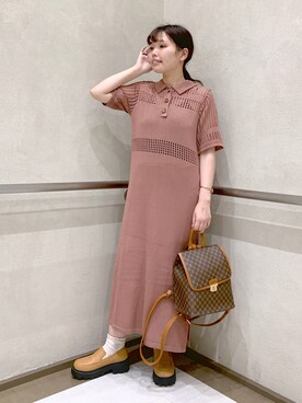 サマーニットワンピ」の人気ファッションコーディネート - WEAR
