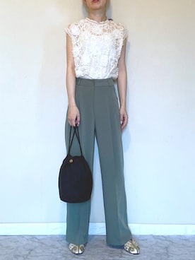 ＭAＲＩＮさん（レディース・165cm）の夏コーディネート