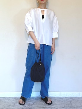 ＭAＲＩＮさん（レディース・165cm）の夏コーディネート