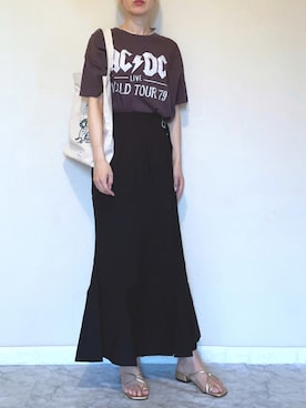 ＭAＲＩＮさん（レディース・165cm）の夏コーディネート