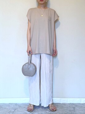 ＭAＲＩＮさん（レディース・165cm）の夏コーディネート