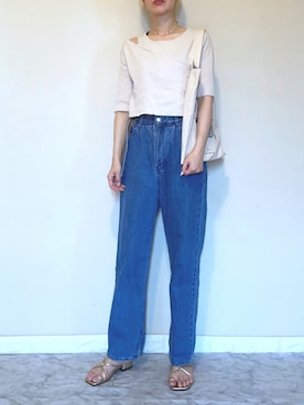 ＭAＲＩＮさん（レディース・165cm）の夏コーディネート