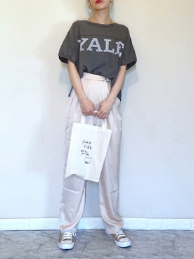 ＭAＲＩＮさん（レディース・165cm）の夏コーディネート