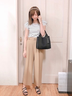 ぽんたさん（レディース・164cm）の夏コーディネート