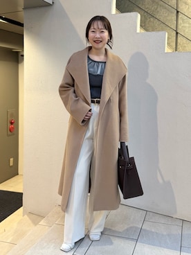 「フリルトップス」｜nol sachieさん（レディース・160cm）の秋コーディネート