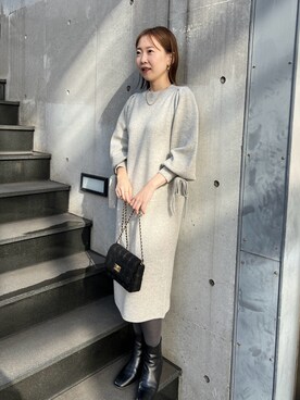 nol sachieさん(レディース・160cm)の冬コーディネート