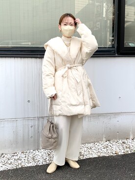 nol sachieさん（レディース・160cm）の冬コーディネート