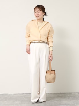 nol sachieさん（レディース・160cm）の春コーディネート