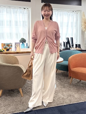 「NOLLEY’S Sophi（ノーリーズソフィ）のアイテム」を使った、nol sachieさん（レディース・160cm）の夏コーディネート