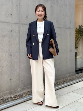 nol sachieさん（レディース・160cm）の春コーディネート