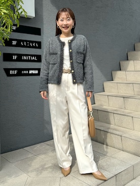 nol sachieさん（レディース・160cm）の冬コーディネート