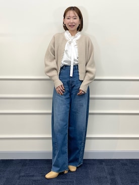 nol sachieさん（レディース・160cm）の冬コーディネート