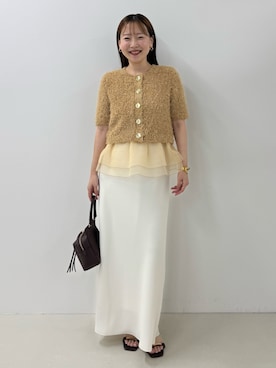 「LORISTELLA（ロリステッラ）のアイテム」を使った、nol sachieさん（レディース・160cm）の夏コーディネート