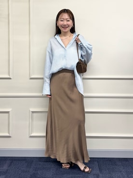 nol sachieさん（レディース・160cm）の春コーディネート