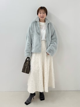 「NOLLEY’S（ノーリーズ）のアイテム」を使った、nol sachieさん（レディース・160cm）の夏コーディネート