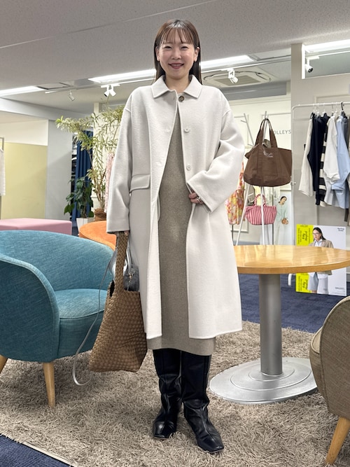 セール】◇【WEB限定】ウォッシャブルラメ総針Vネックコクーン