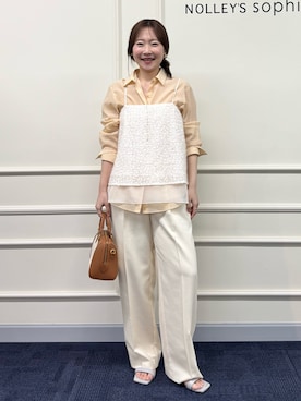 nol sachieさん（レディース・160cm）の春コーディネート