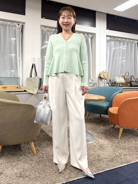 「きれいめコーディネート」｜nol sachieさん（レディース・160cm）の冬コーディネート