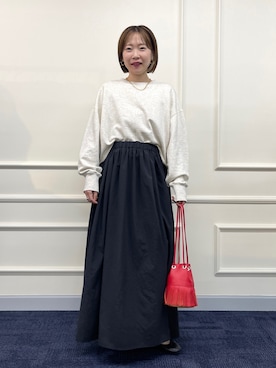 nol sachieさん（レディース・160cm）の冬コーディネート
