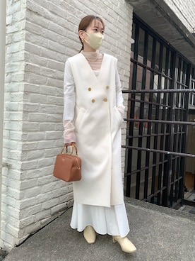 nol sachieさん（レディース・160cm）の冬コーディネート