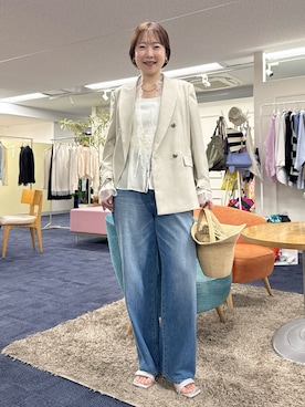 nol sachieさん（レディース・160cm）の春コーディネート