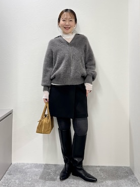 「NOLLEY’S Sophi（ノーリーズソフィ）のアイテム」を使った、nol sachieさん（レディース・160cm）の秋コーディネート