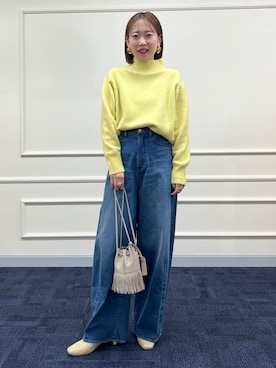 nol sachieさん（レディース・160cm）の冬コーディネート