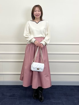 nol sachieさん（レディース・160cm）の冬コーディネート