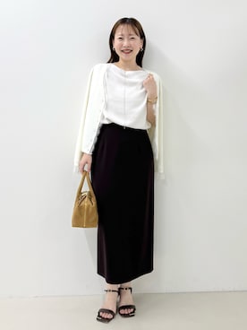 「オフィスカジュアル」｜nol sachieさん（レディース・160cm）の夏コーディネート