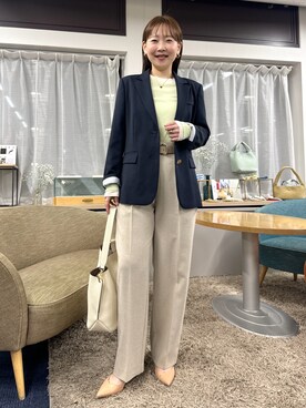 nol sachieさん（レディース・160cm）の冬コーディネート