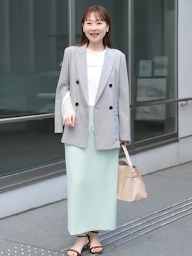 nol sachieさん（レディース・160cm）の冬コーディネート